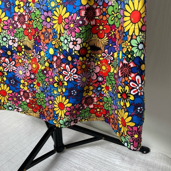 Hip & Fun Fulbelle Pickleball Tennis Skort 70’s Floral Pockets Size Large - Picture 2 of 12